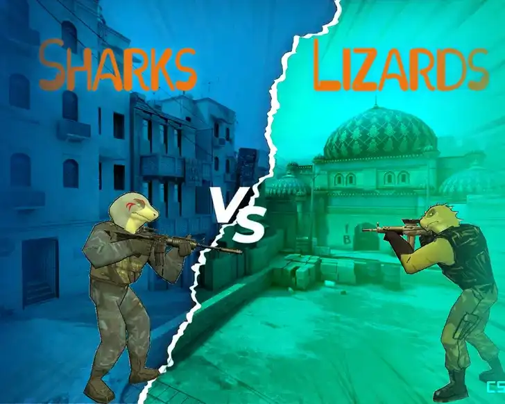 CS 1.6 Sharks VS Lizards